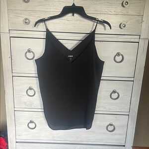 Express Elegant Black Camisole Top NEW